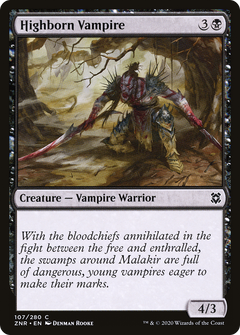 Highborn Vampire [Zendikar Rising]-1