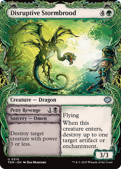 Disruptive Stormbrood (Showcase) [Tarkir: Dragonstorm]-1