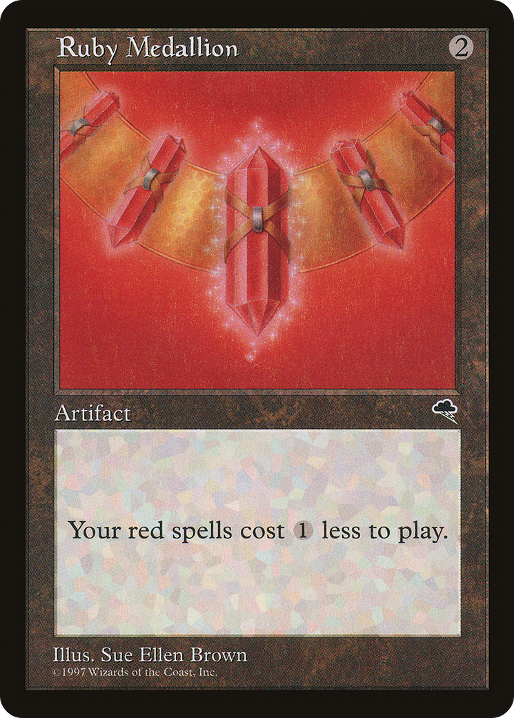 Ruby Medallion [Tempest]-1