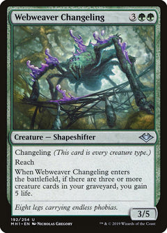 Webweaver Changeling [Modern Horizons]-1