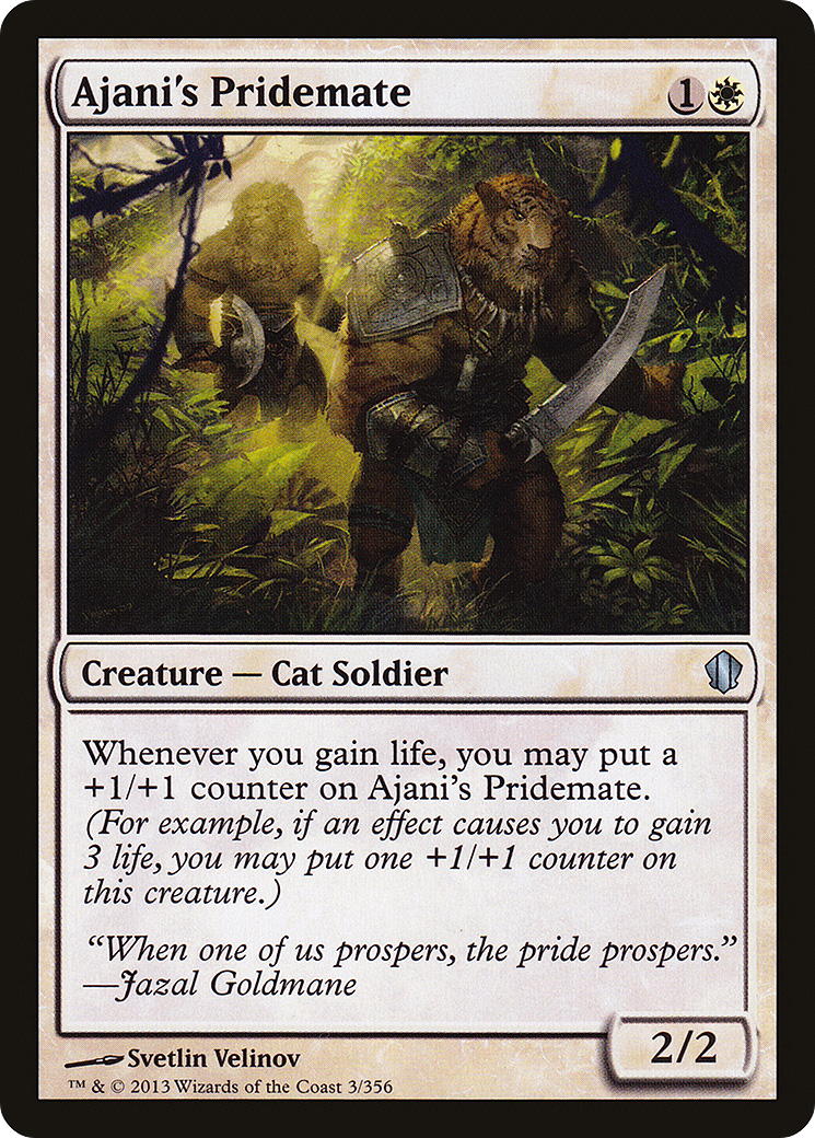 Ajani's Pridemate [Commander 2013]-1