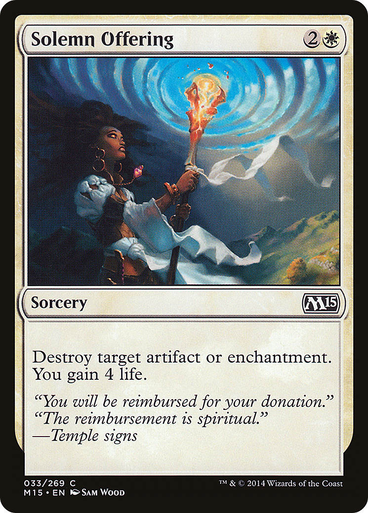 Solemn Offering [Magic 2015]-1