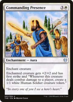 Commanding Presence [Theros Beyond Death]-1