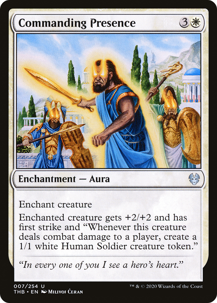 Commanding Presence [Theros Beyond Death]-1