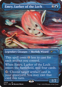 Emry, Lurker of the Loch (Borderless) [Secret Lair Countdown Kit]-1