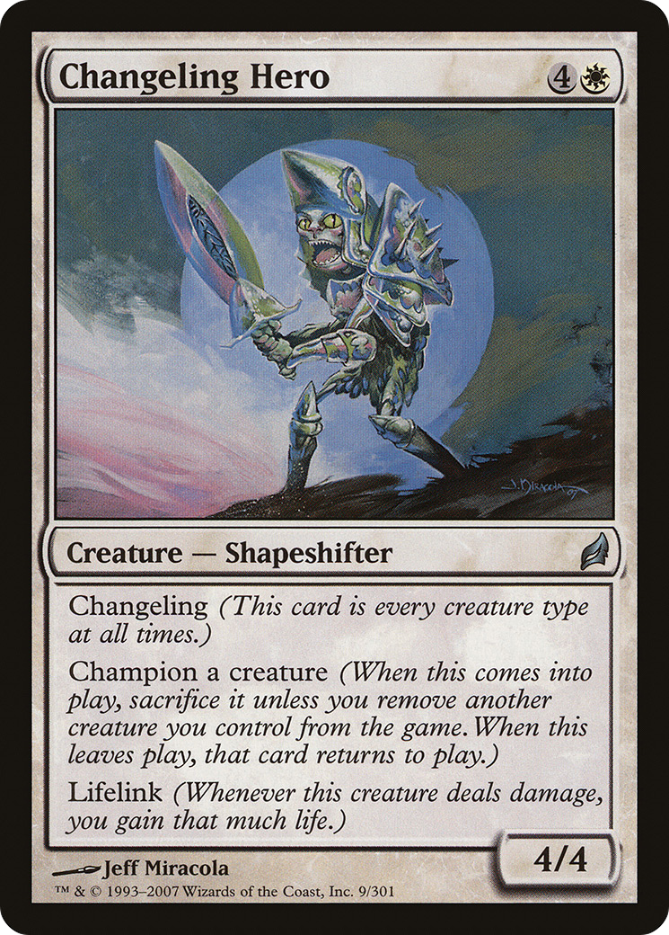 Changeling Hero [Lorwyn]-1