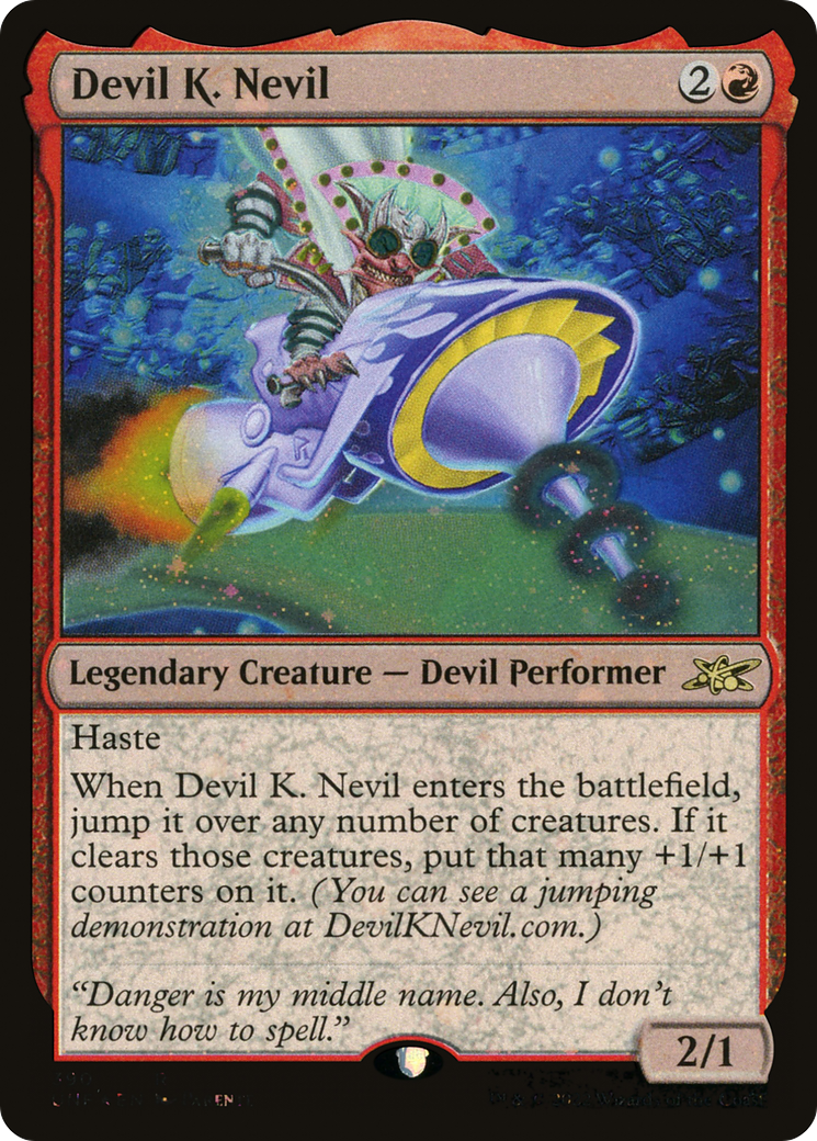 Devil K. Nevil (Galaxy Foil) [Unfinity]-1