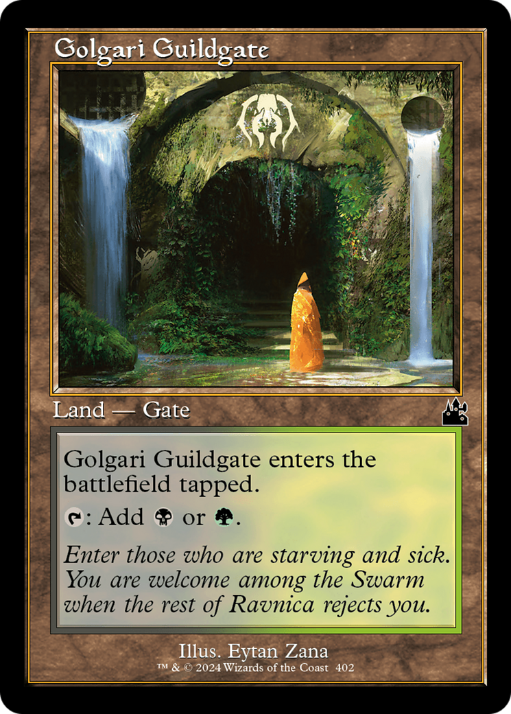 Golgari Guildgate (Retro Frame) [Ravnica Remastered]-1
