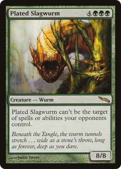 Plated Slagwurm [Mirrodin]-1