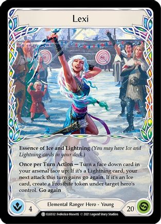 Lexi // Frostbite [U-ELE032] (Tales of Aria Unlimited)  Unlimited Normal-3