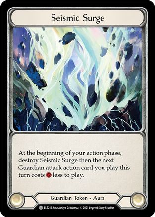Seismic Surge // Rosetta Thorn [ELE212] (Tales of Aria)  1st Edition Normal-3