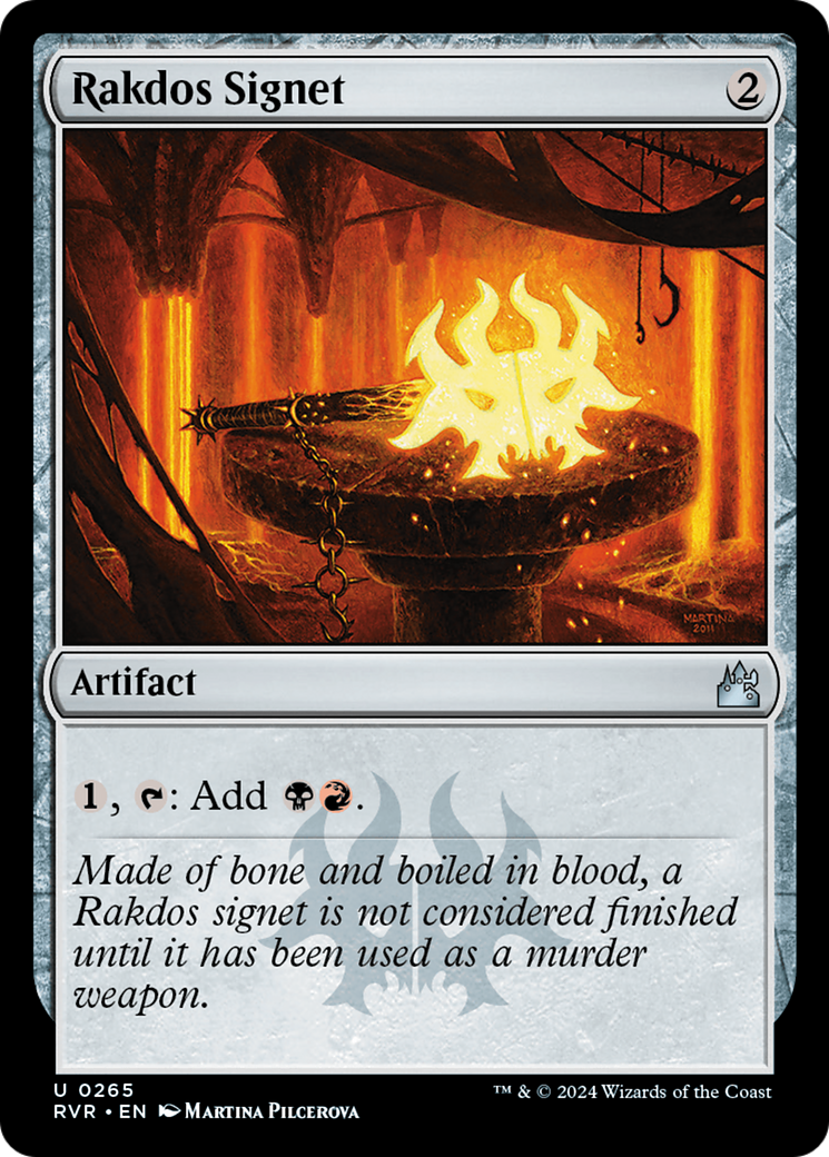 Rakdos Signet [Ravnica Remastered]-1