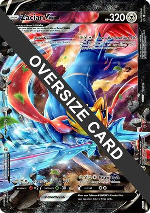 Zacian V-Union (Jumbo Card) [Sword & Shield: Black Star Promos]-1