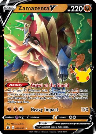Zamazenta V (018/025) [Celebrations: 25th Anniversary]-1