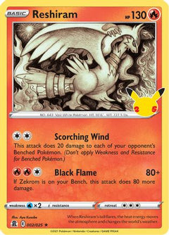 Reshiram (002/025) [Celebrations: 25th Anniversary]-1