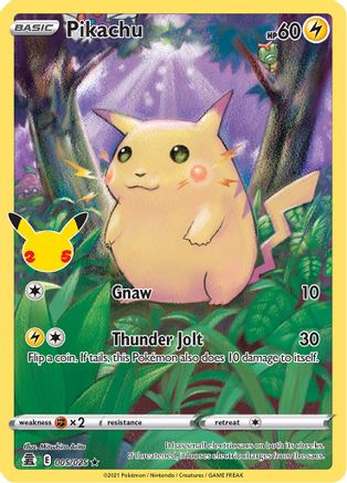 Pikachu (005/025) [Celebrations: 25th Anniversary]-1