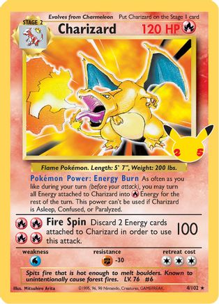 Charizard (4/102) [Celebrations: 25th Anniversary - Classic Collection]-1