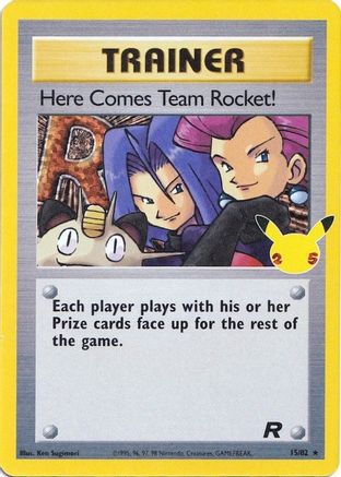 Here Comes Team Rocket! (15/82) [Celebrations: 25th Anniversary - Classic Collection]-1