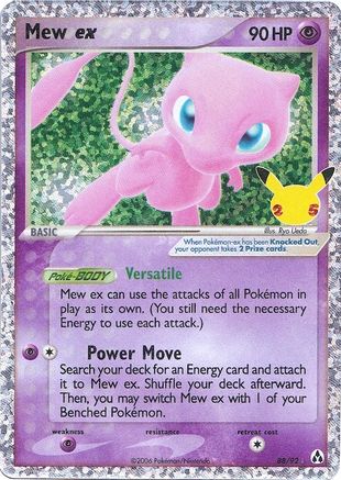 Mew ex (88/92) [Celebrations: 25th Anniversary - Classic Collection]-1
