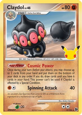 Claydol (15/106) [Celebrations: 25th Anniversary - Classic Collection]-1
