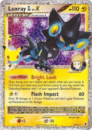 Luxray GL LV.X (109/111) [Celebrations: 25th Anniversary - Classic Collection]-1