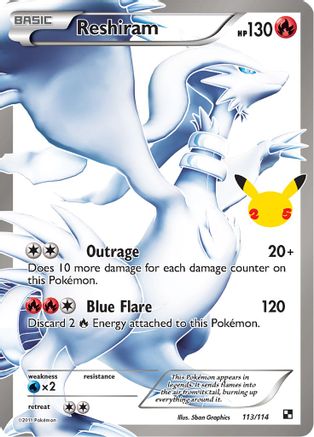 Reshiram (113/114) [Celebrations: 25th Anniversary - Classic Collection]-1