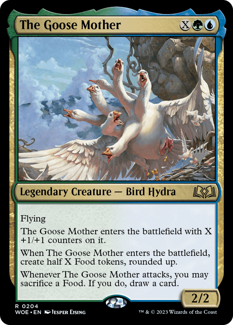 The Goose Mother (Promo Pack) [Wilds of Eldraine Promos]-1