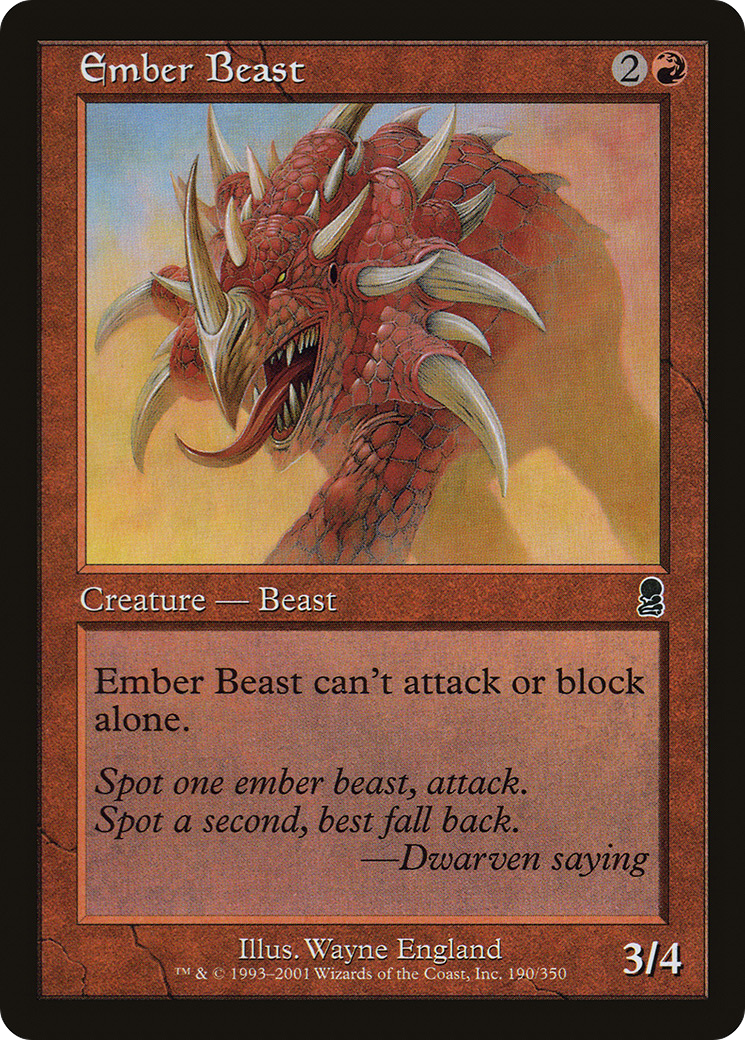 Ember Beast [Odyssey]-1