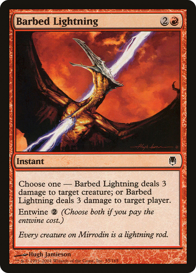 Barbed Lightning [Darksteel]-1