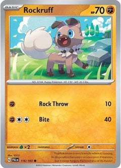Rockruff (116/193) [Scarlet & Violet: Paldea Evolved]-1