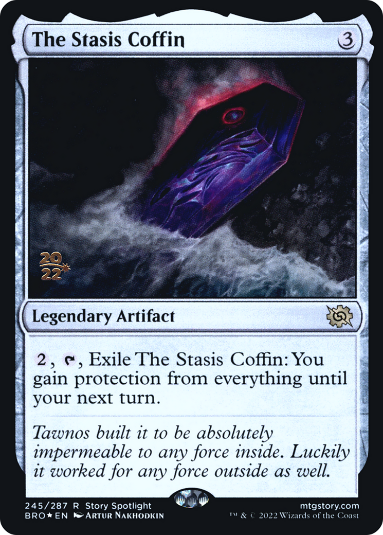 The Stasis Coffin (PRE-245) - The Brothers' War Promos Foil-1