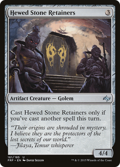 Hewed Stone Retainers [Fate Reforged]-1