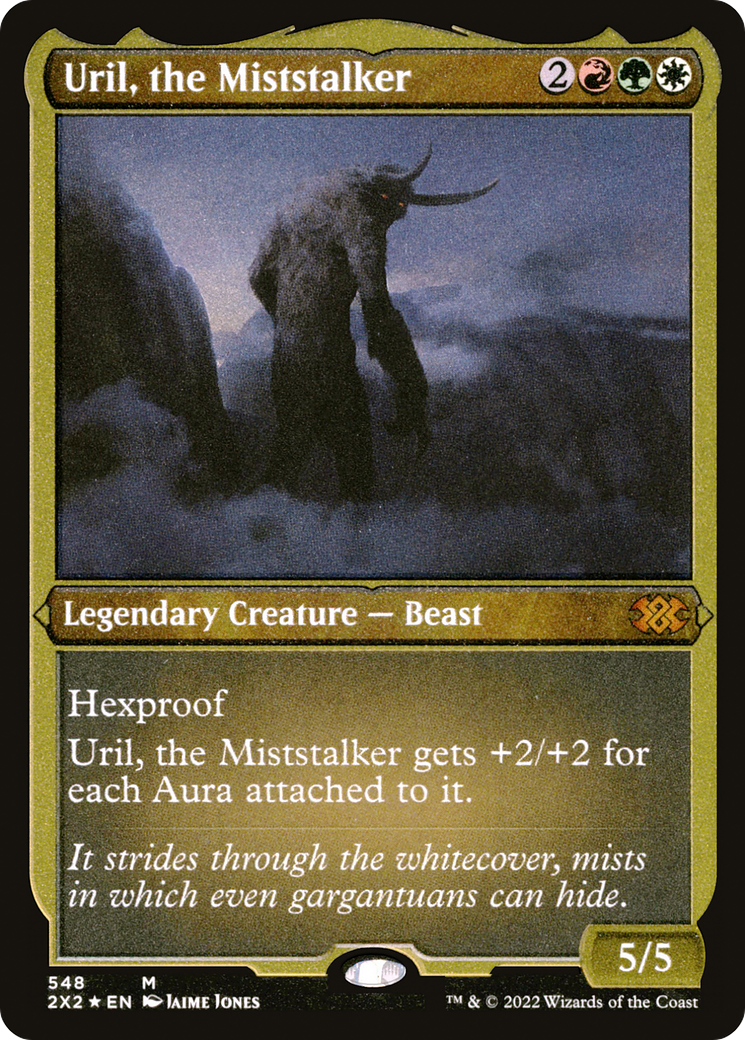 Uril, the Miststalker (Foil Etched) (2X2-548) - Double Masters 2022 Foil-1