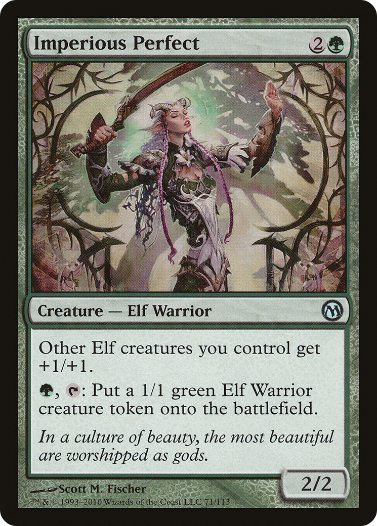 Imperious Perfect [Duels of the Planeswalkers]-1