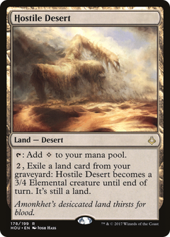 Hostile Desert [Hour of Devastation]-1