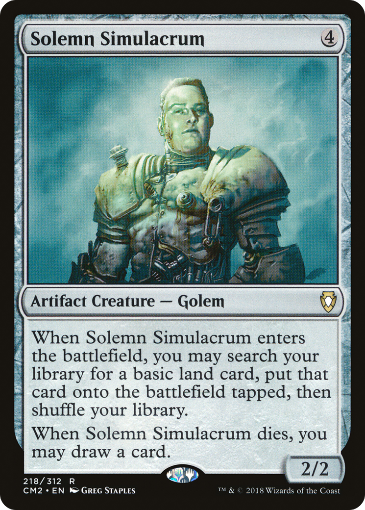 Solemn Simulacrum (218/312) [Commander Anthology Volume II]-1