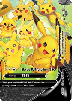 Pikachu V-UNION (SWSH142) (Celebrations) [Sword & Shield: Black Star Promos]-1