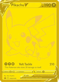 Pikachu V (SWSH145) (Celebrations) [Sword & Shield: Black Star Promos]-1
