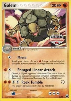 Golem (6/92) (Regional Championship Promo) [EX: Legend Maker]-1