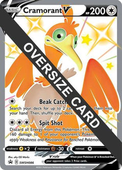 Cramorant V (SWSH086) (Jumbo Card) [Sword & Shield: Black Star Promos]-1