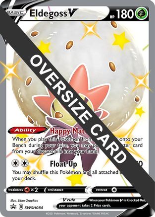 Eldegoss V (SWSH084) (Jumbo Card) [Sword & Shield: Black Star Promos]-1