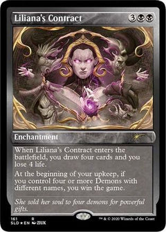 Liliana's Contract (Foil Etched) [Secret Lair Drop Series]-1