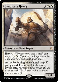 Syndicate Heavy [Ravnica: Clue Edition]-1
