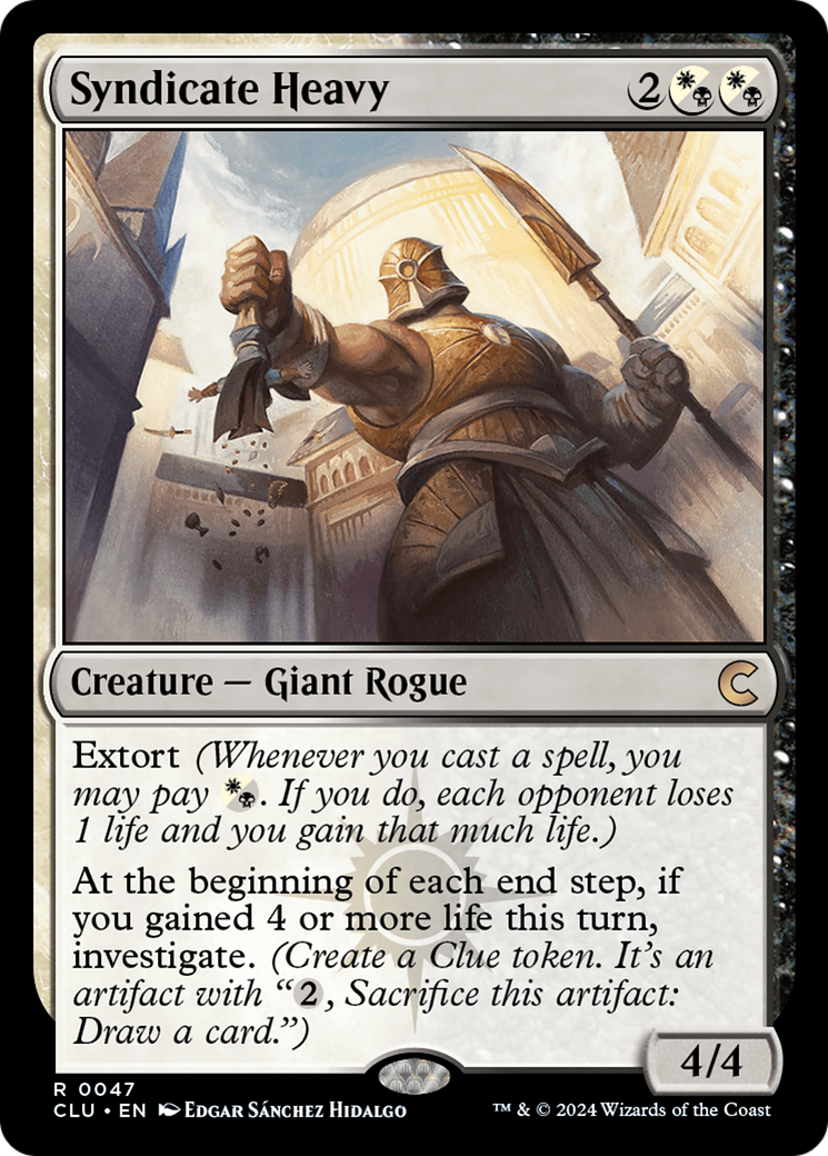 Syndicate Heavy [Ravnica: Clue Edition]-1