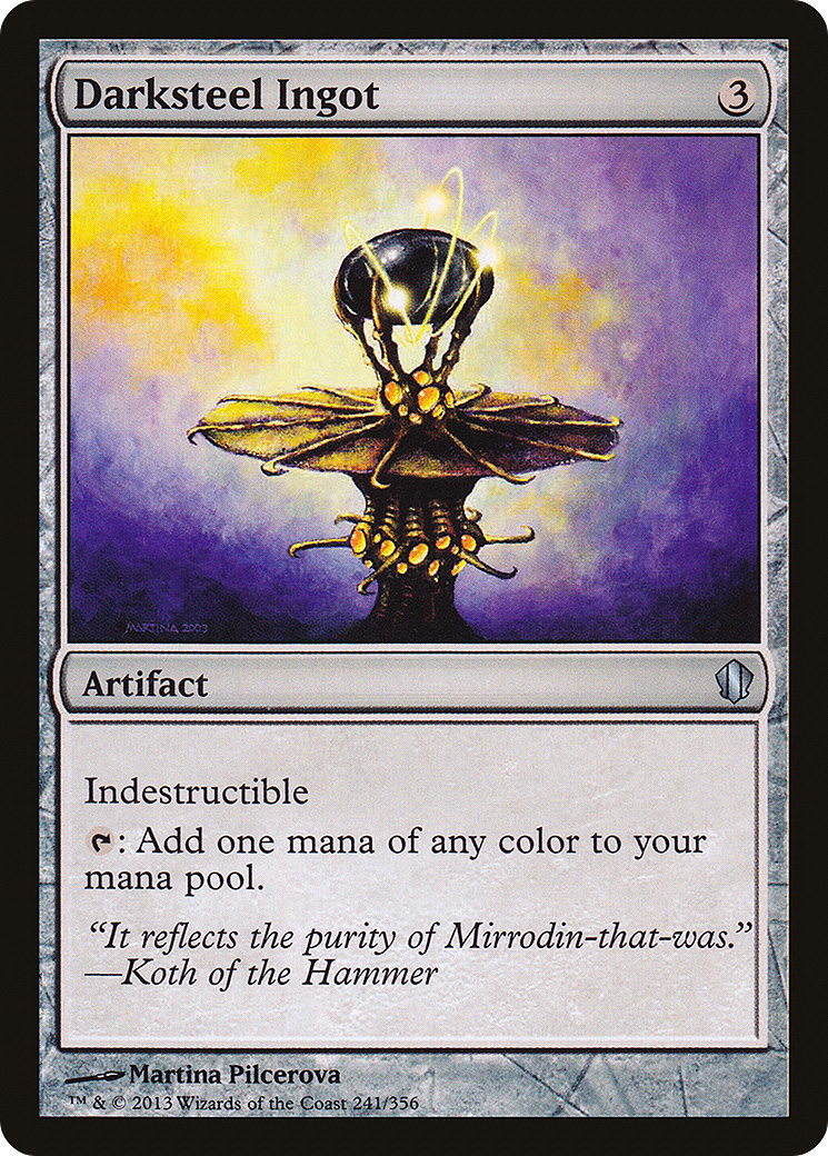 Darksteel Ingot [Commander 2013]-1