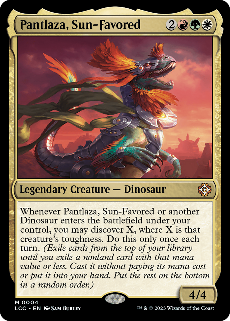 Pantlaza, Sun-Favored [The Lost Caverns of Ixalan Commander]-1