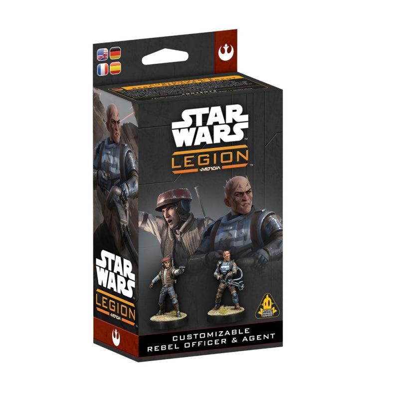 Star Wars: Legion – Customizable Rebel Officer & Agent-1