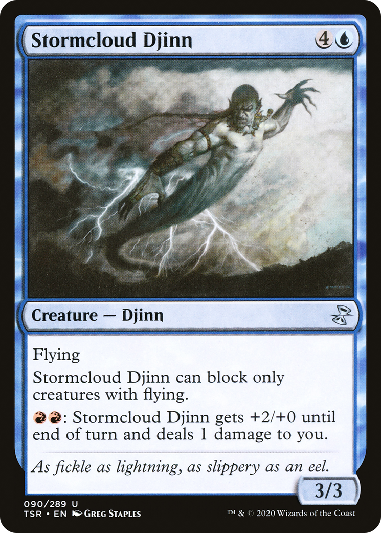 Stormcloud Djinn [Time Spiral Remastered]-1