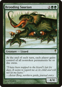 Brooding Saurian [Coldsnap]-1