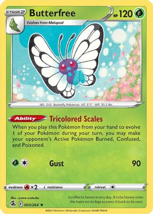 Butterfree (003/264) [Sword & Shield: Fusion Strike]-1